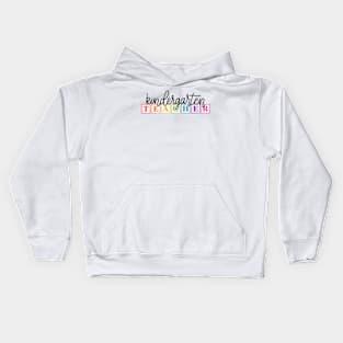 kindergarten teacher Kids Hoodie